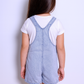Floral Denim Dungaree
