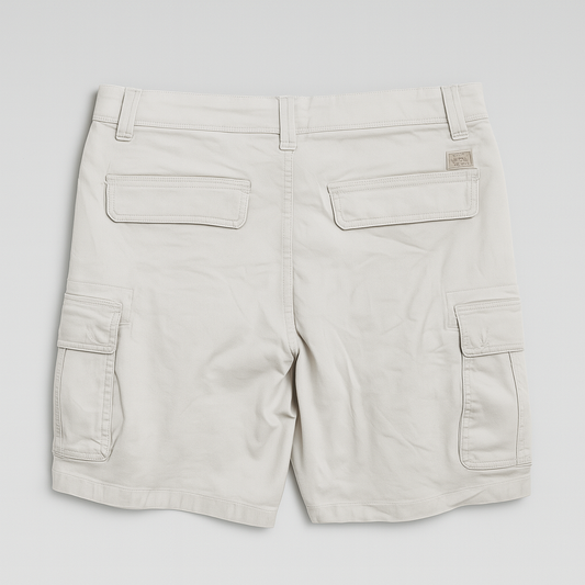 Six Pocket Cargo Denim Shorts