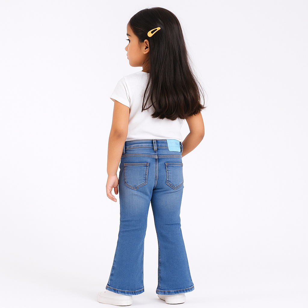 Bell-Bottom Flare Jeans