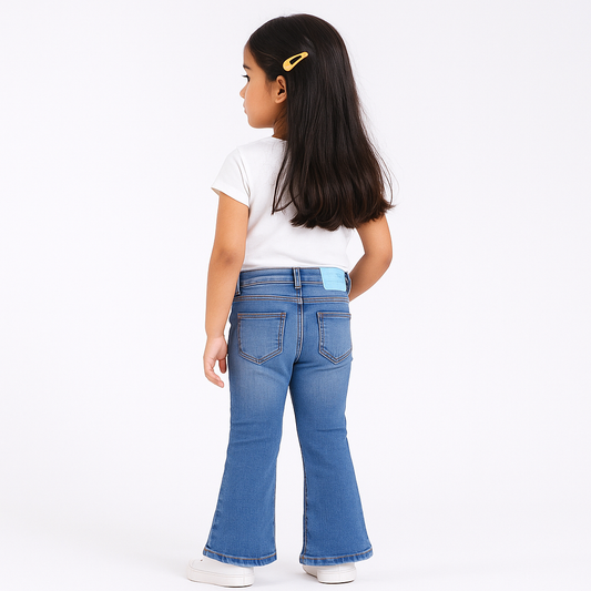 Bell-Bottom Flare Jeans